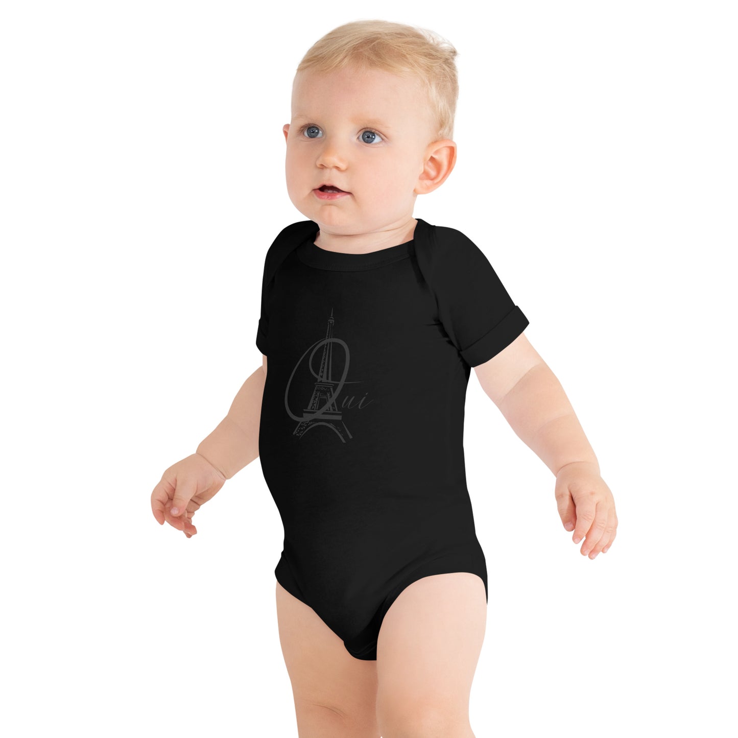 Baby short sleeve Paris Statue