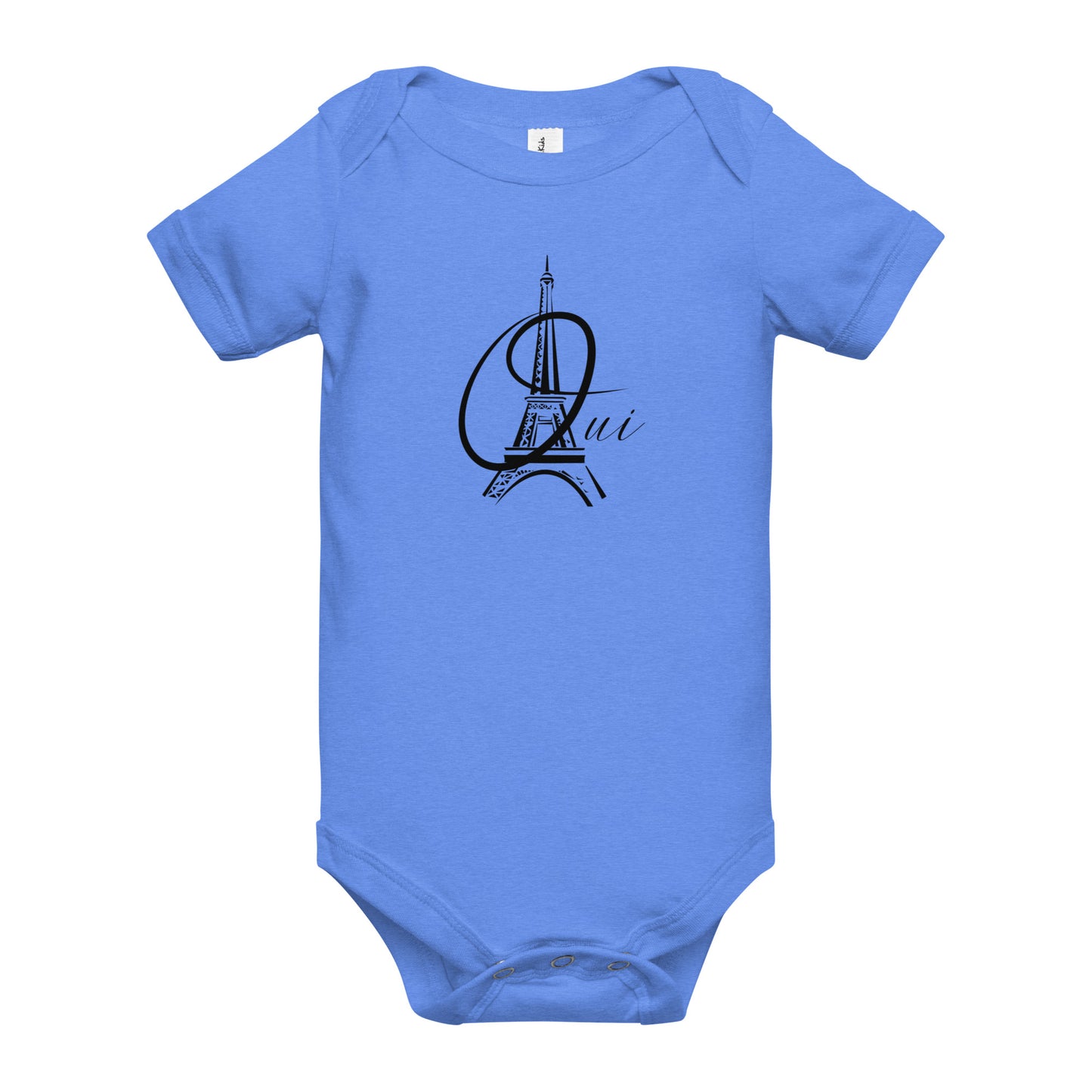 Baby short sleeve Paris Statue