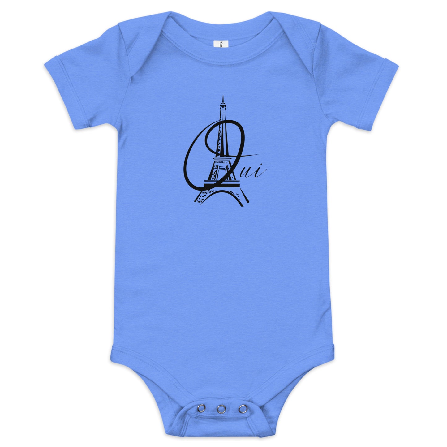 Baby short sleeve Paris Statue