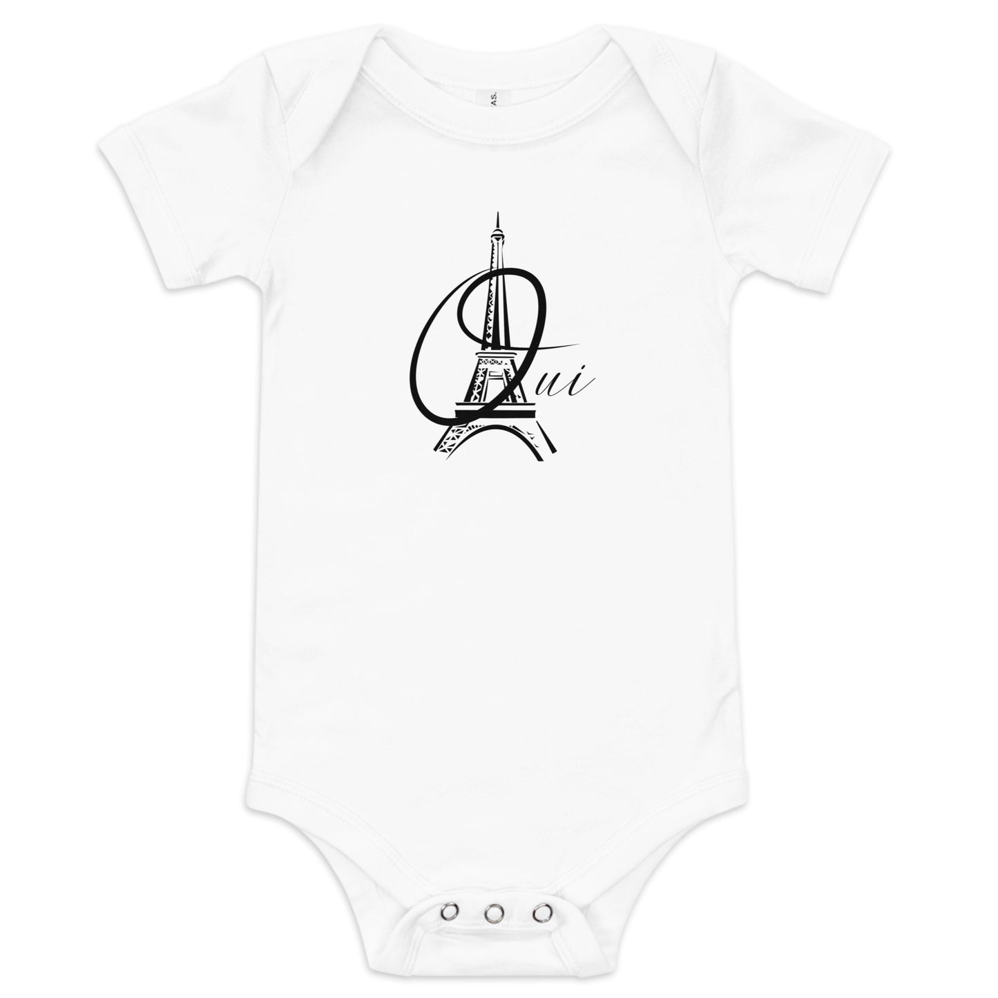 Baby short sleeve Paris Statue