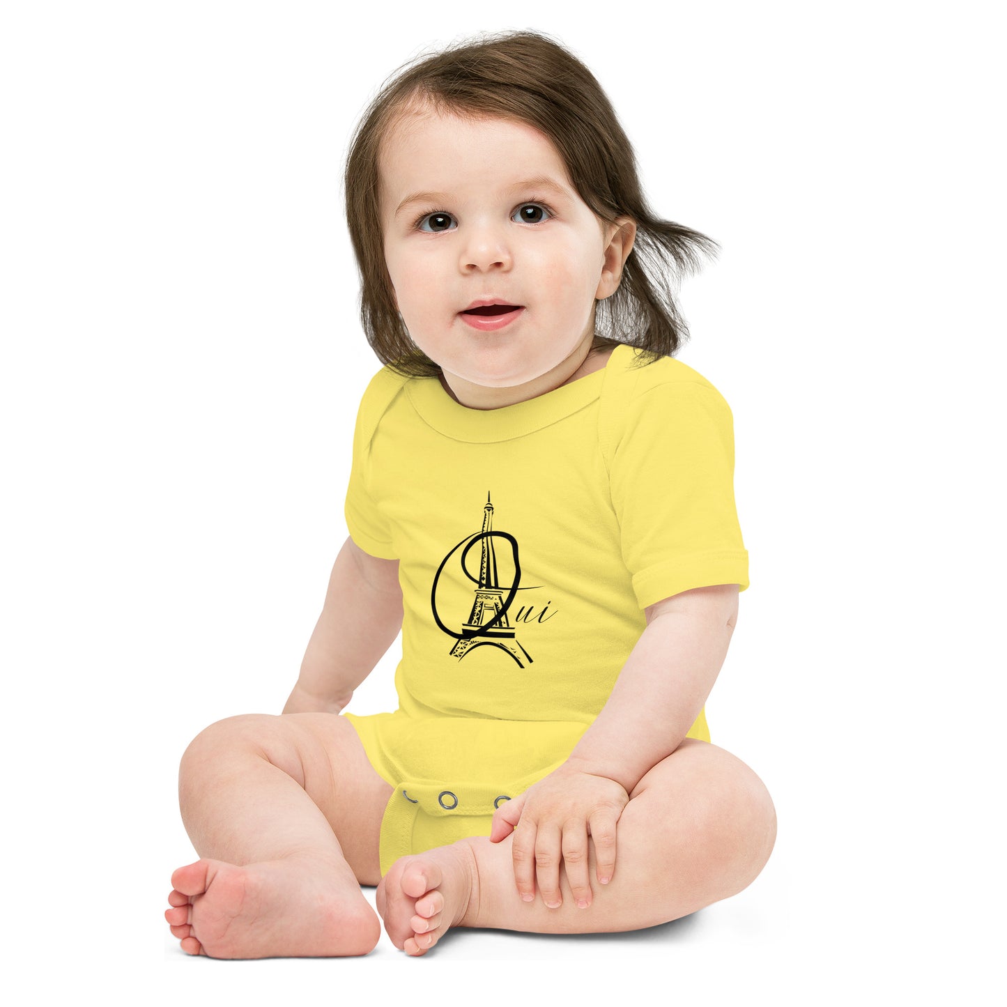 Baby short sleeve Paris Statue